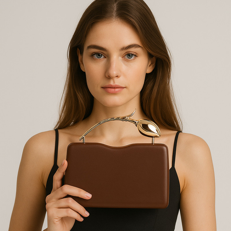 2025 New Design Rose Shaped Ha - مراجعة Luxury Bags Trend 2025 وسعره