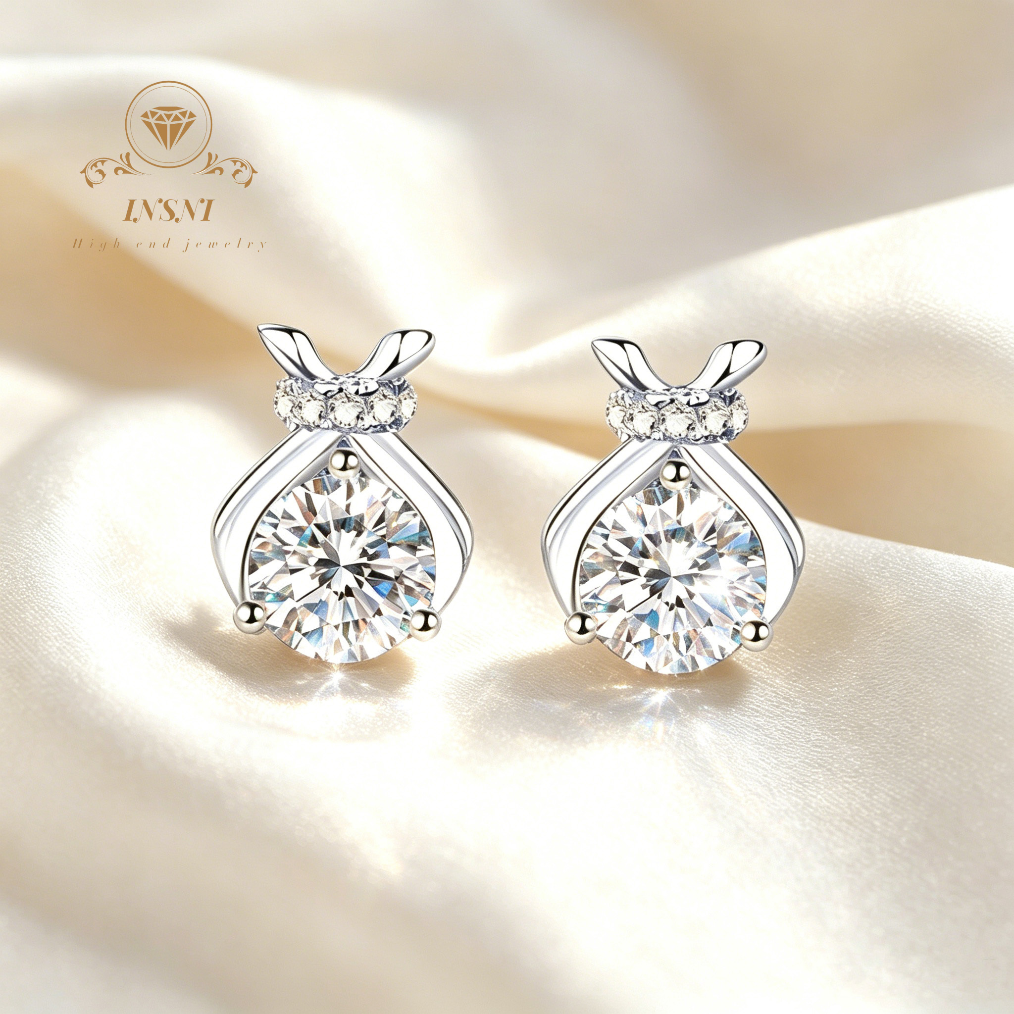 S925 Silver Moissanite Bow Luc - مراجعة Luxury Bags That Are Affordable وسعره