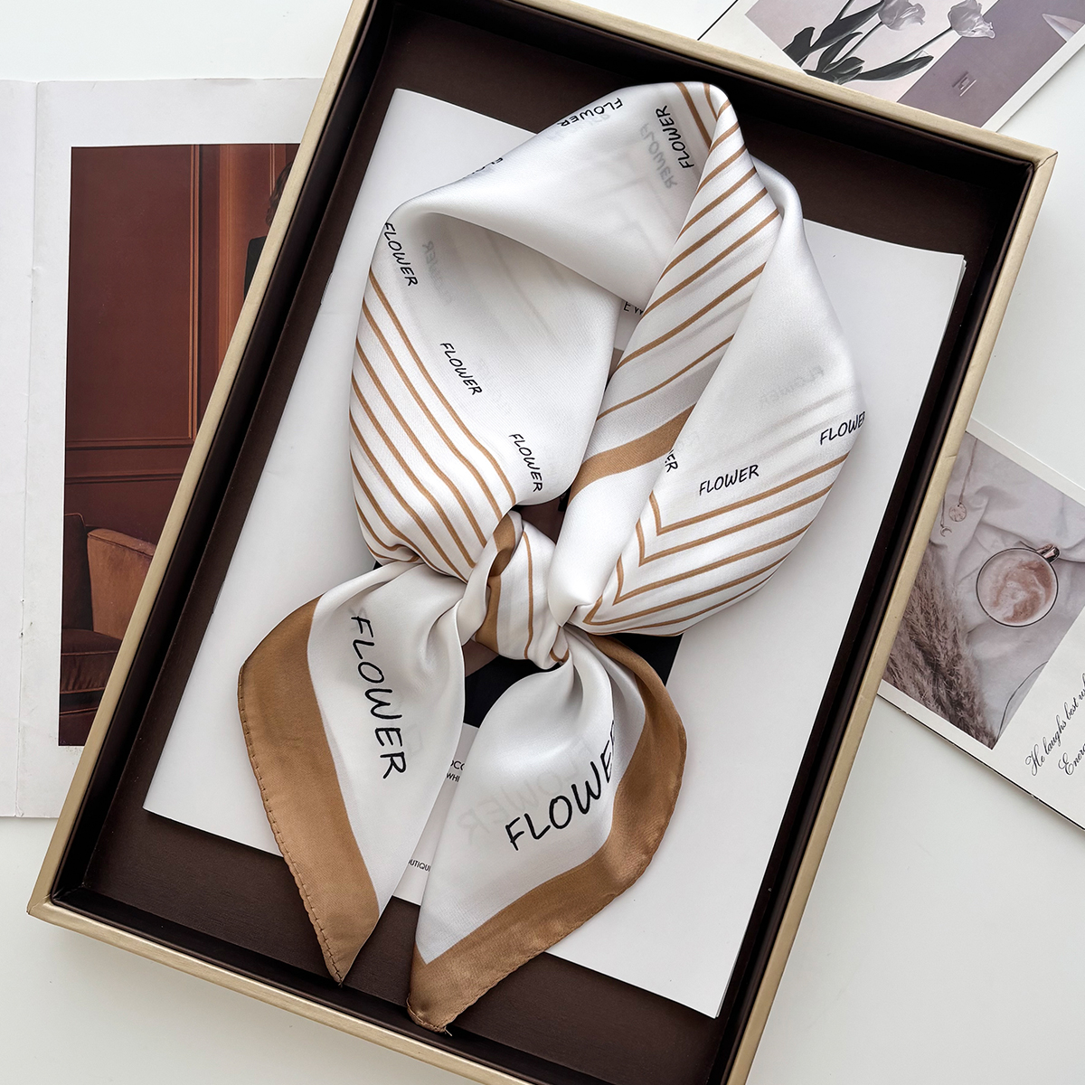 Luxury Print Scarf For Women E - مراجعة Luxury Bags Online وسعره