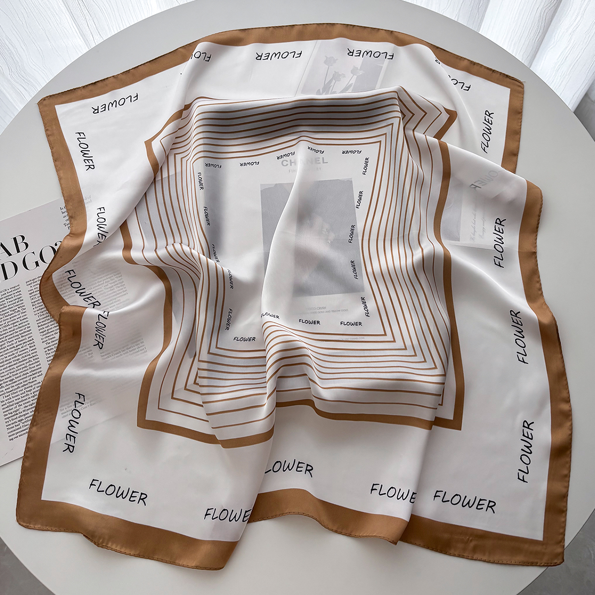 Luxury Print Scarf For Women E - مراجعة Luxury Bags Online وسعره