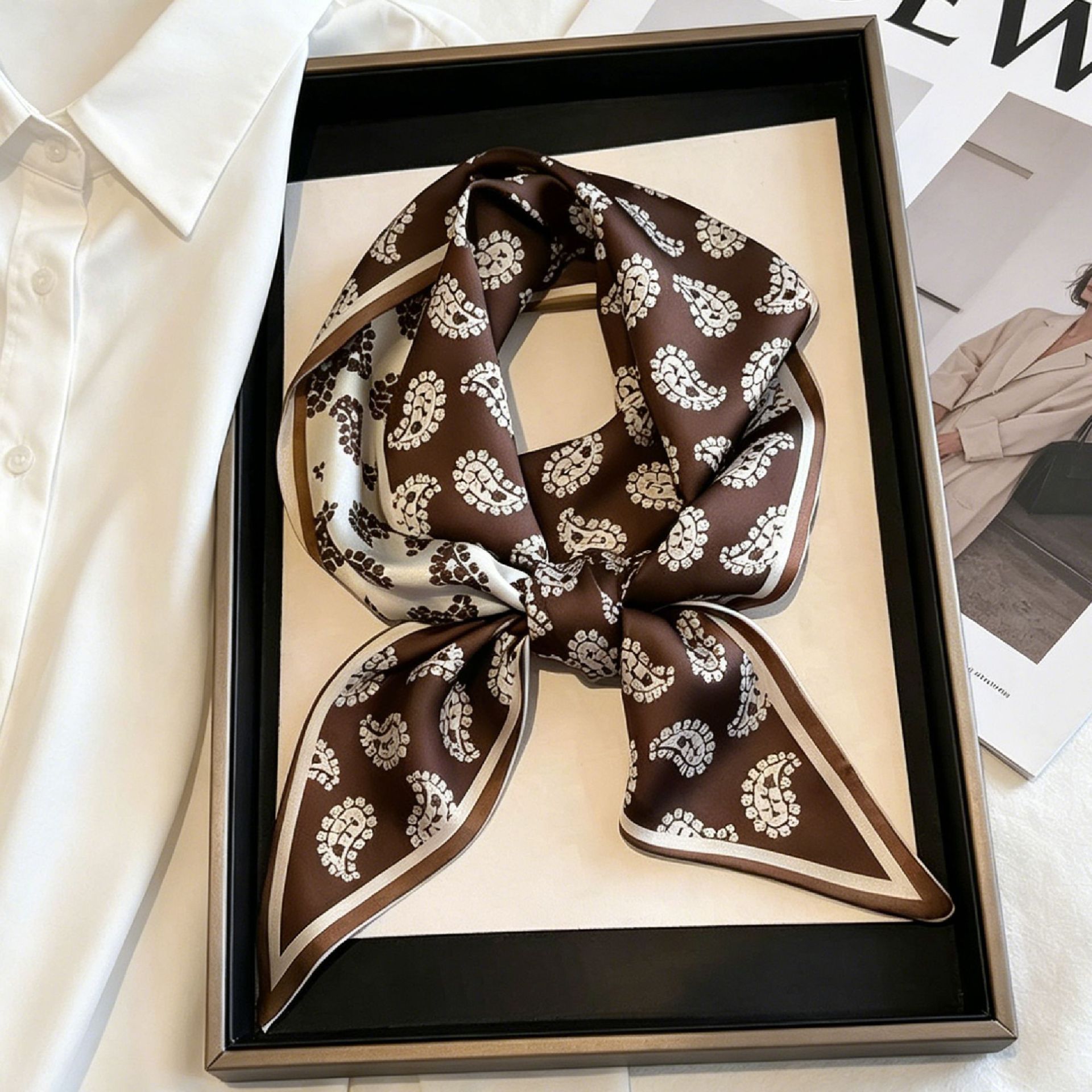 Luxury Long Neckerchief Skinny - مراجعة Luxury Bags Online وسعره