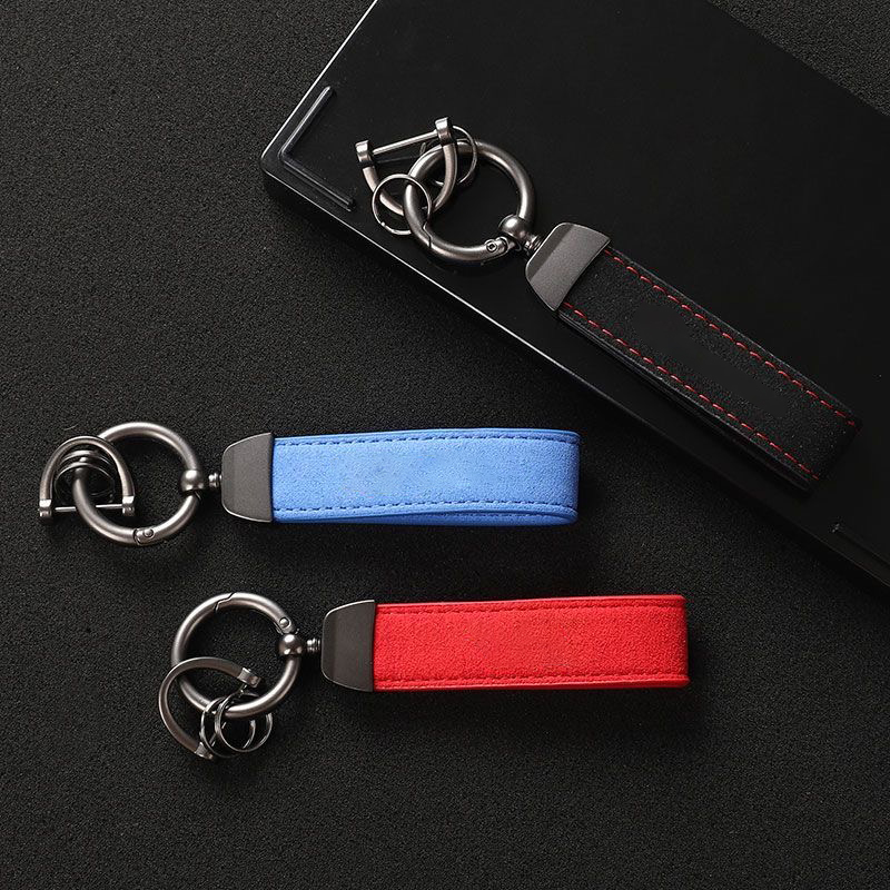 Suede Leather Car Keychain Hig - مراجعة Luxury Bags Best وسعره