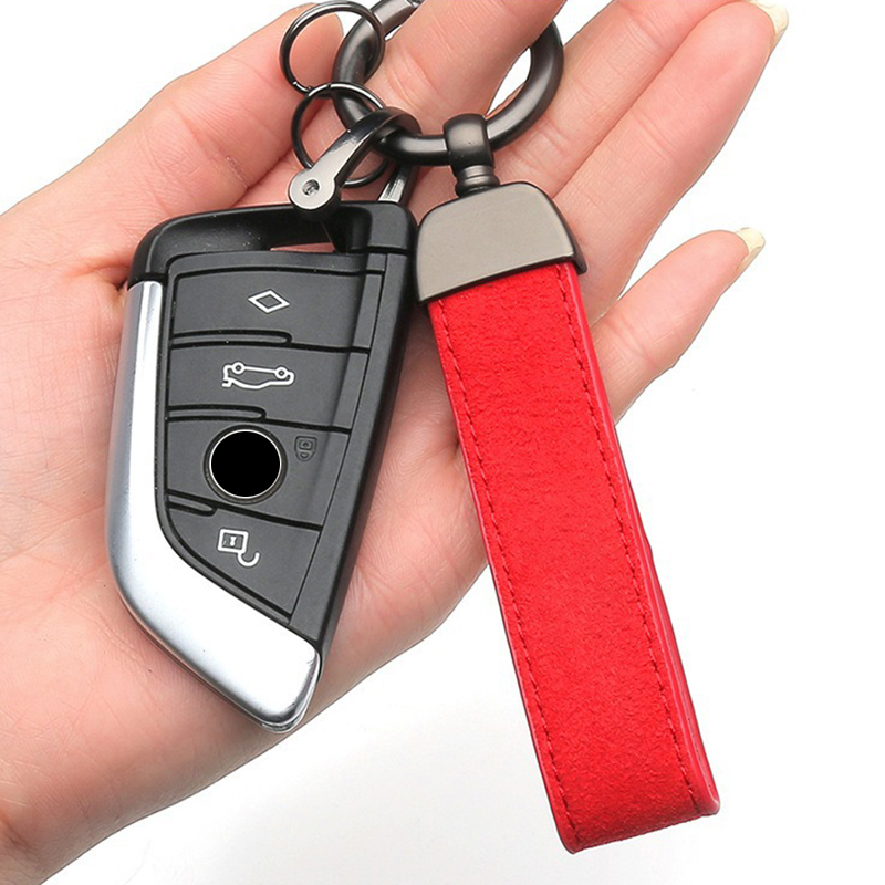Suede Leather Car Keychain Hig - مراجعة Luxury Bags Best وسعره