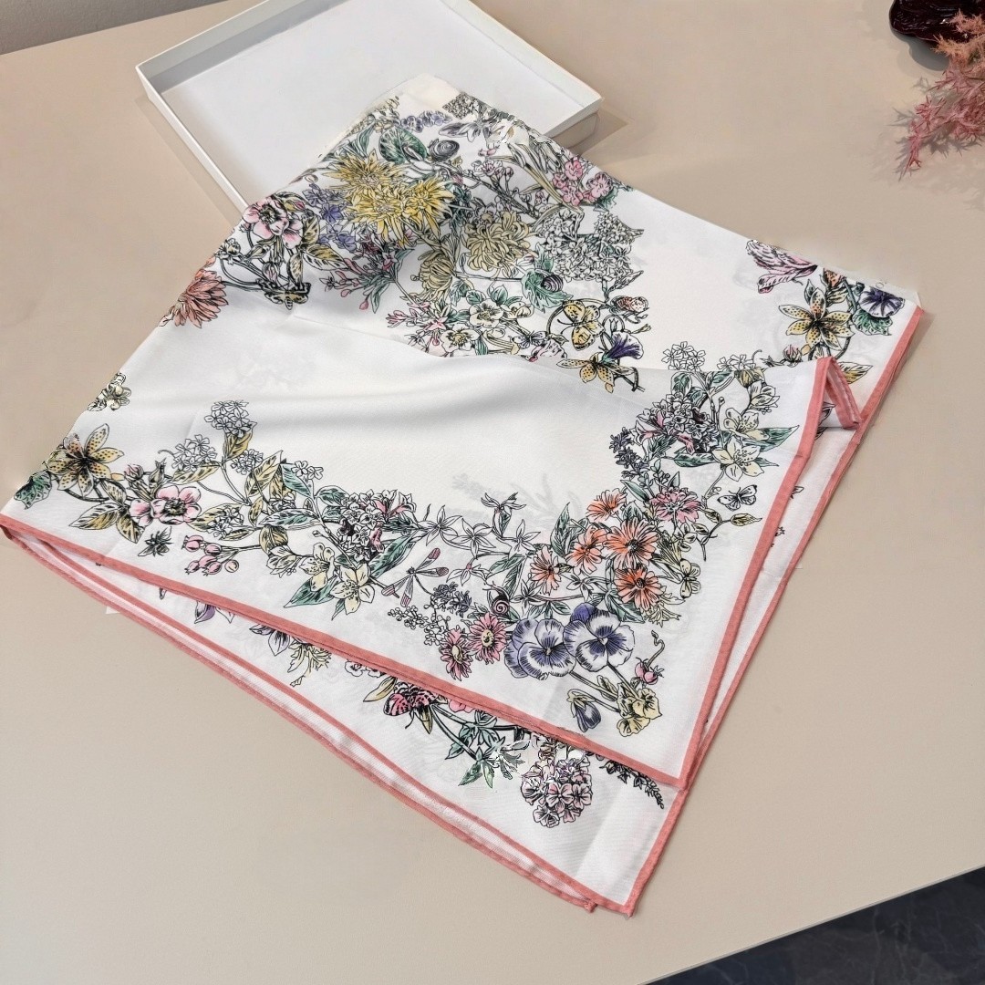Luxury Designer Silk Scarf Wom - مراجعة Luxury Bags Shopping وسعره