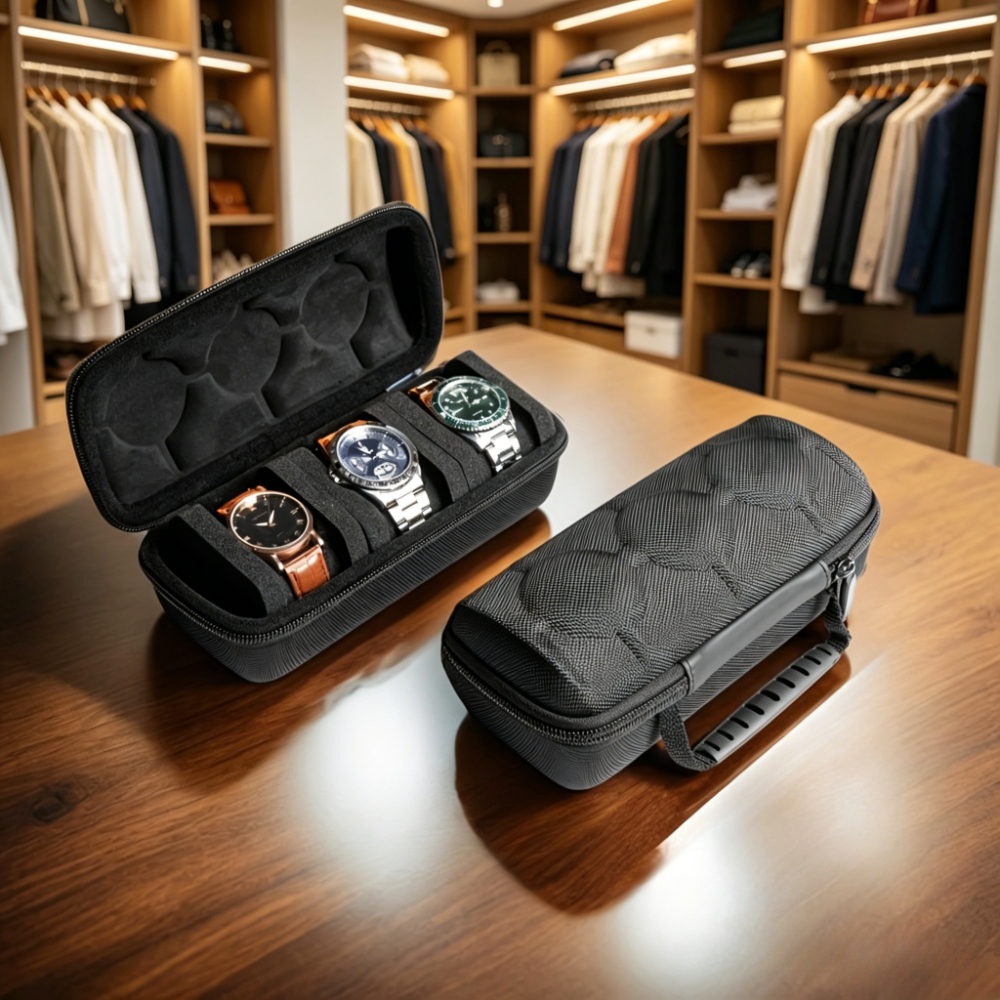 1pc Luxury 3-slot Watch Travel - مراجعة Luxury Bags Dropshipping وسعره