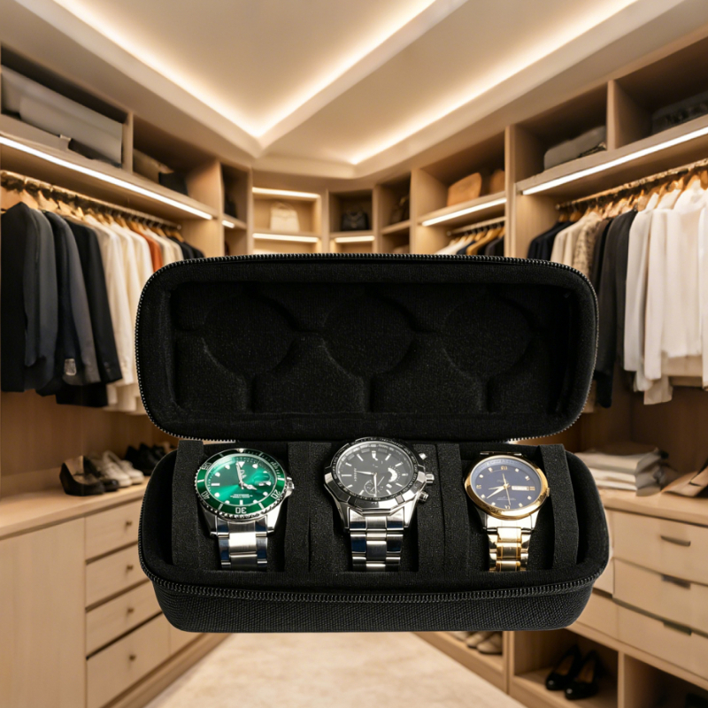 1pc Luxury 3-slot Watch Travel - مراجعة Luxury Bags Dropshipping وسعره