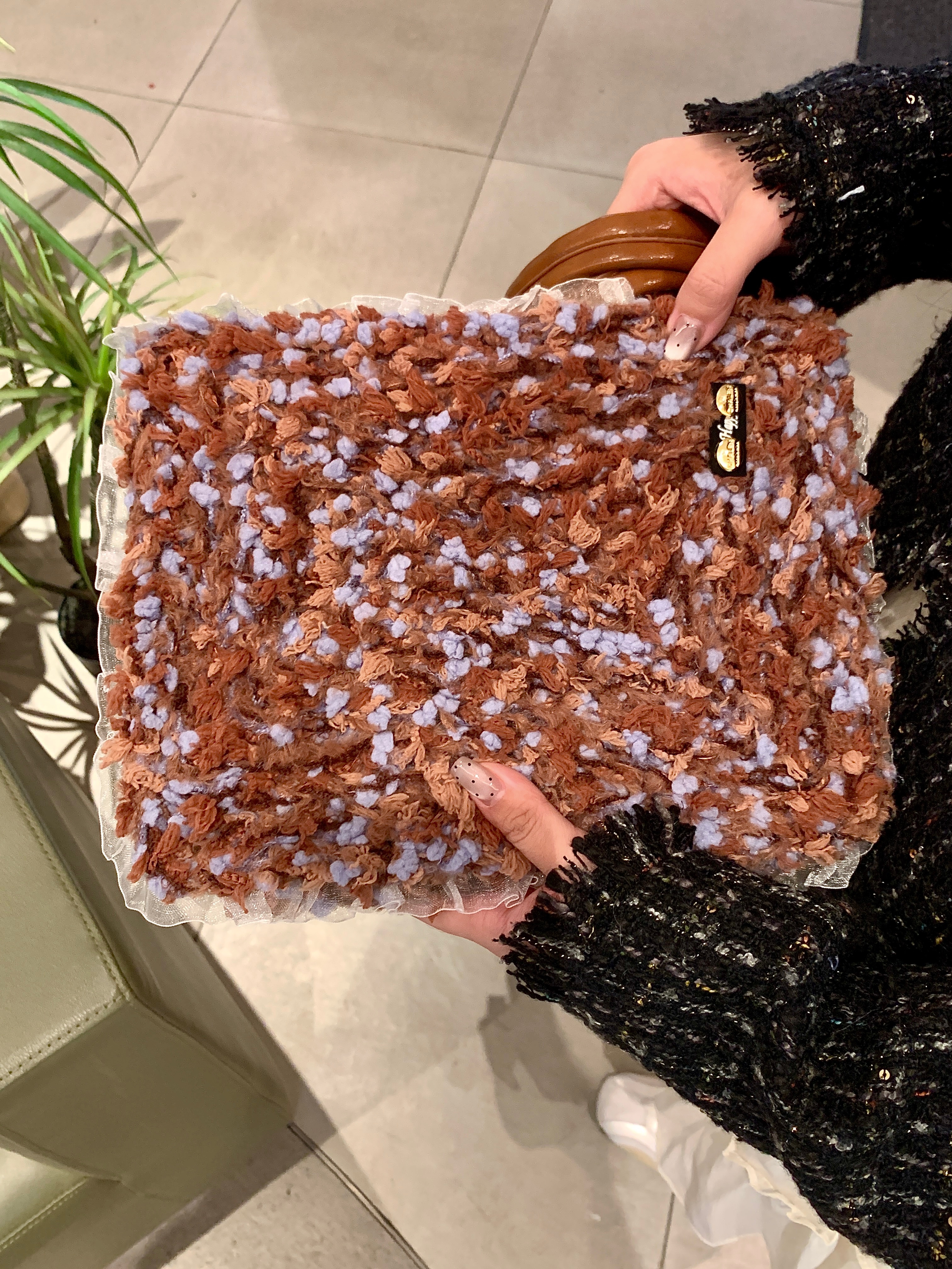 Winter Luxury Cute Plush Brack - مراجعة Luxury Bags Dropshipping وسعره