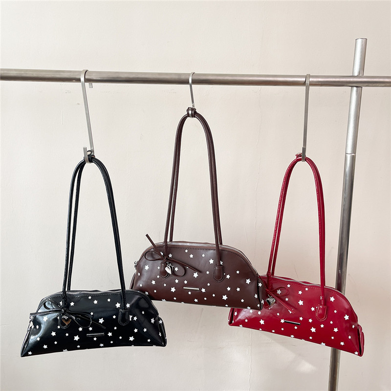 New PU Stars Bow Zipper Sweet  - مراجعة Luxury Bags That Are Affordable وسعره