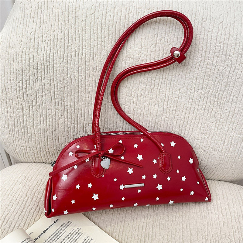 New PU Stars Bow Zipper Sweet  - مراجعة Luxury Bags That Are Affordable وسعره