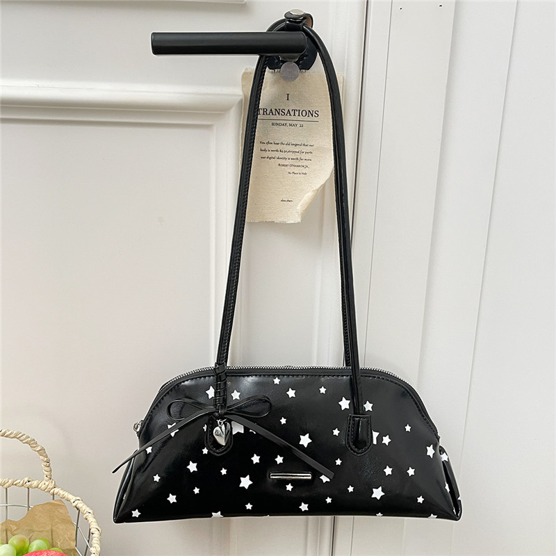 New PU Stars Bow Zipper Sweet  - مراجعة Luxury Bags That Are Affordable وسعره