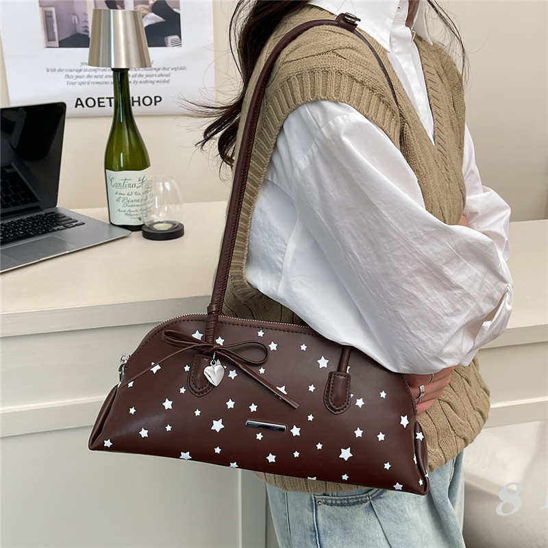 New PU Stars Bow Zipper Sweet  - مراجعة Luxury Bags That Are Affordable وسعره
