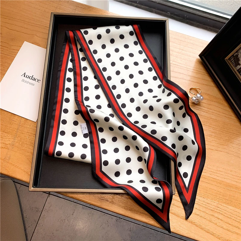 Luxury Long Silk Scarf Female  - مراجعة Luxury Bags Online وسعره
