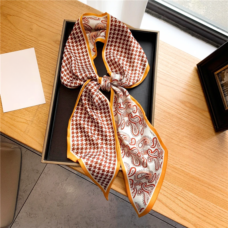 Luxury Long Silk Scarf Female  - مراجعة Luxury Bags Online وسعره