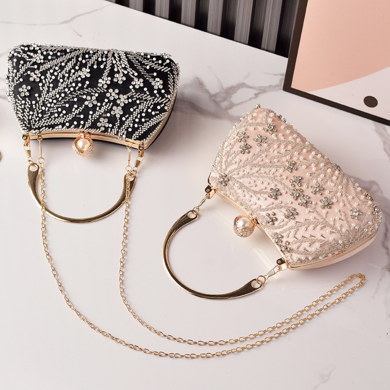Black Handbag Beading Vintage  - مراجعة Luxury Bags In China Wholesale وسعره