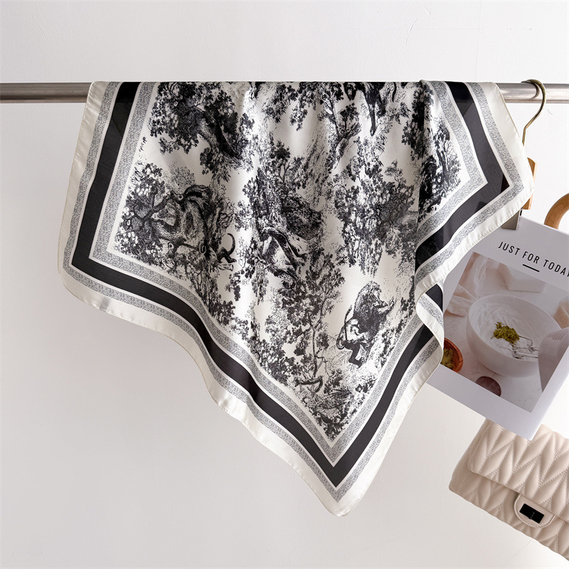 Luxury Jungle Printed Scarves  - مراجعة Luxury Bags In China Wholesale وسعره