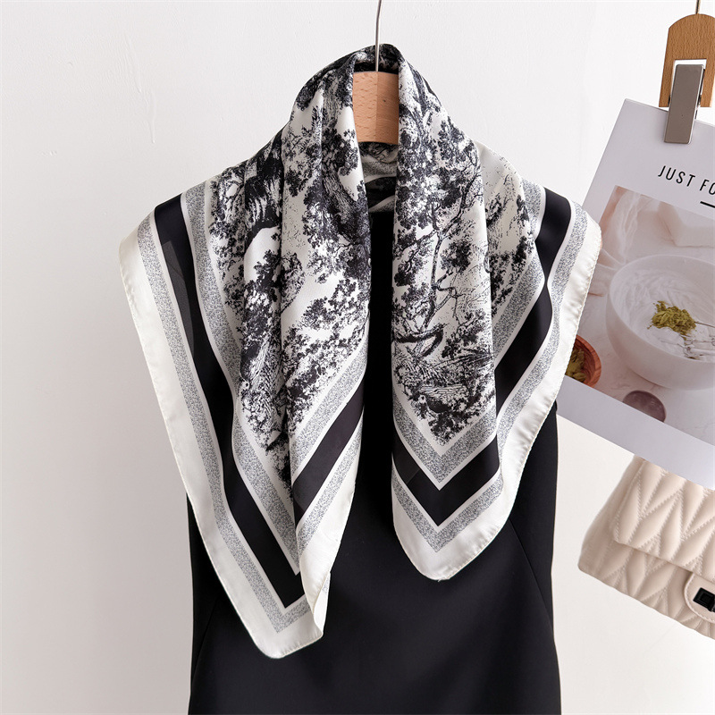 Luxury Jungle Printed Scarves  - مراجعة Luxury Bags In China Wholesale وسعره