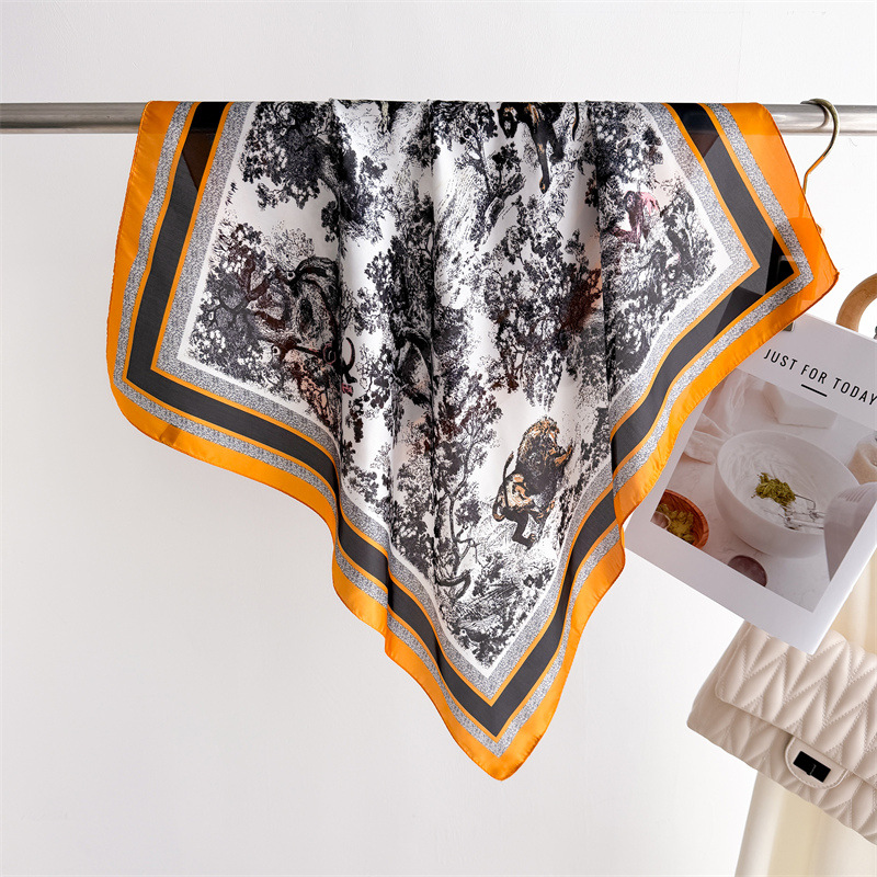 Luxury Jungle Printed Scarves  - مراجعة Luxury Bags In China Wholesale وسعره