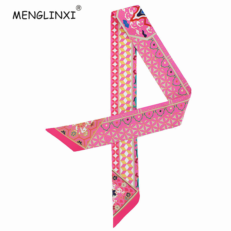New Geometric Floral Print Sil - مراجعة Luxury Bags Online وسعره
