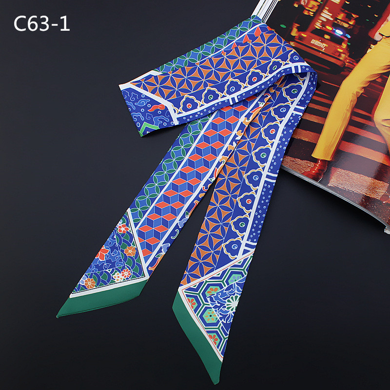 New Geometric Floral Print Sil - مراجعة Luxury Bags Online وسعره