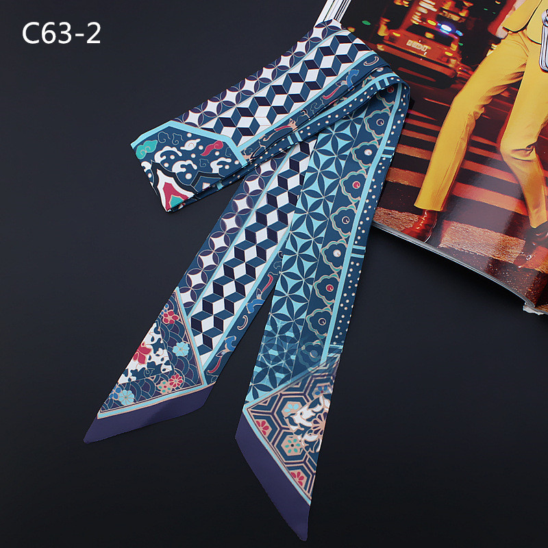New Geometric Floral Print Sil - مراجعة Luxury Bags Online وسعره
