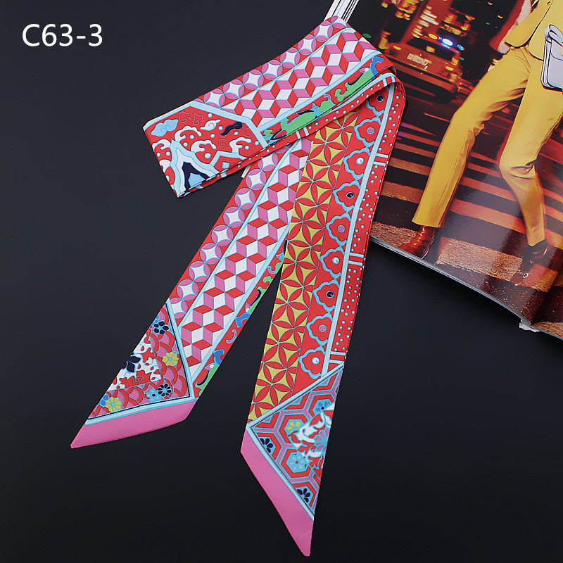 New Geometric Floral Print Sil - مراجعة Luxury Bags Online وسعره