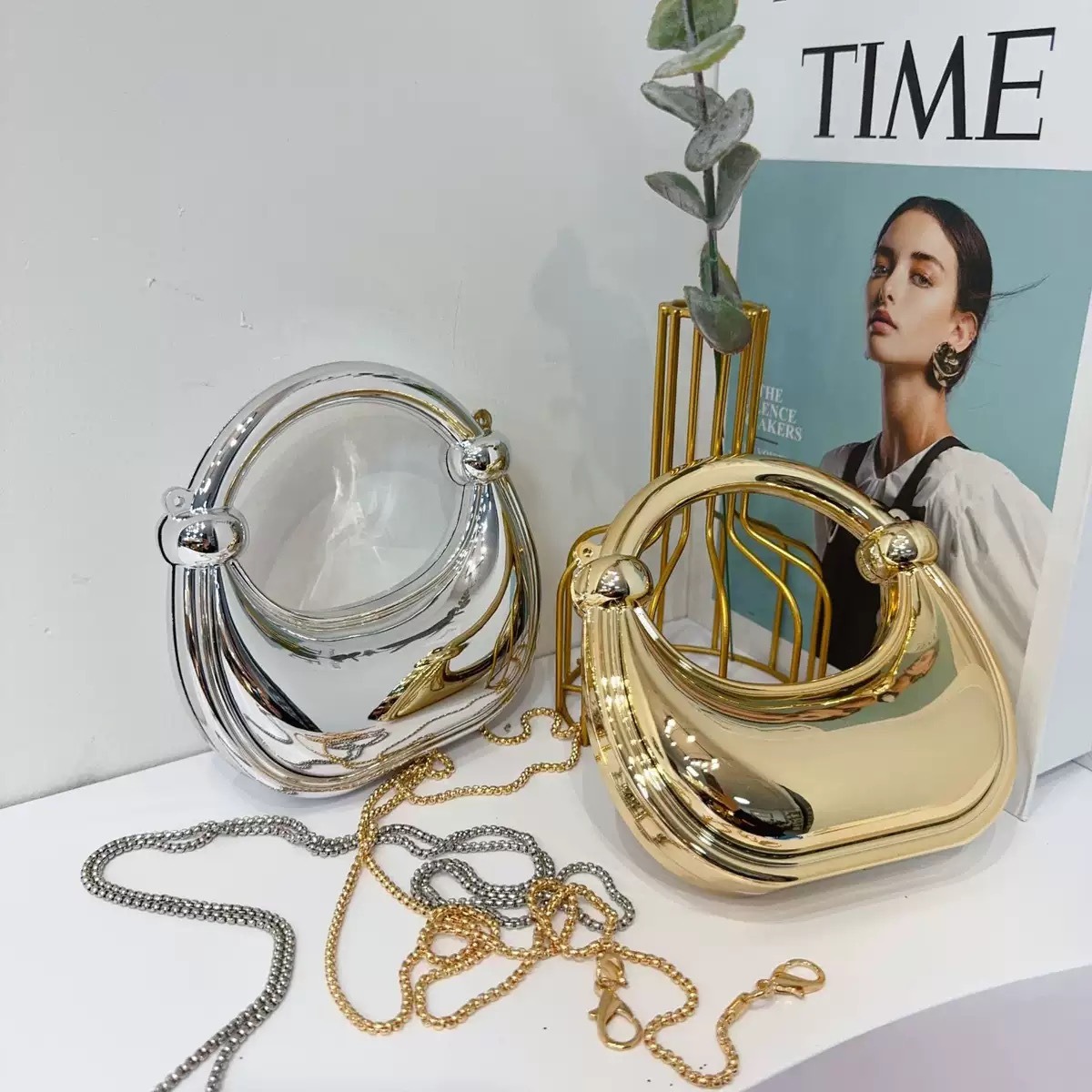 Mini Golden Evening Bag Purses - مراجعة Luxury Bags Online وسعره