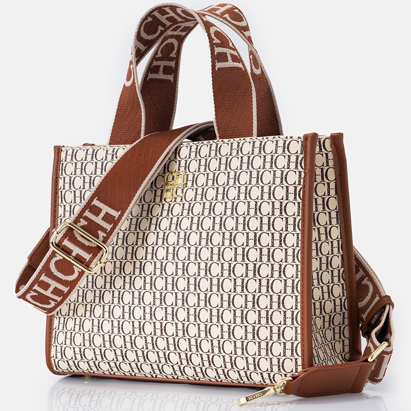CHCH Fashion Monogram Print Hi - مراجعة Luxury Bags Trend 2025 وسعره
