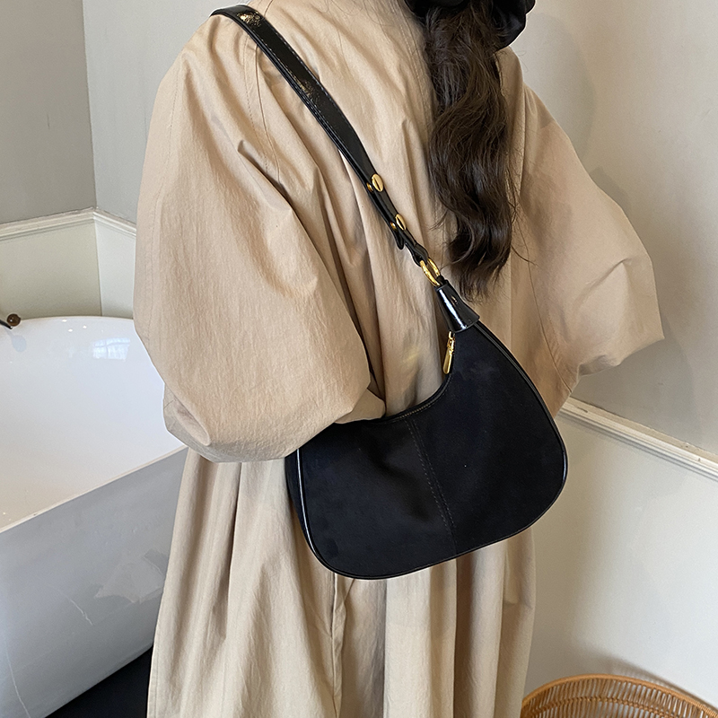 LEFTSIDE Women Small Suede Sho - مراجعة Luxury Bags Trend 2025 وسعره