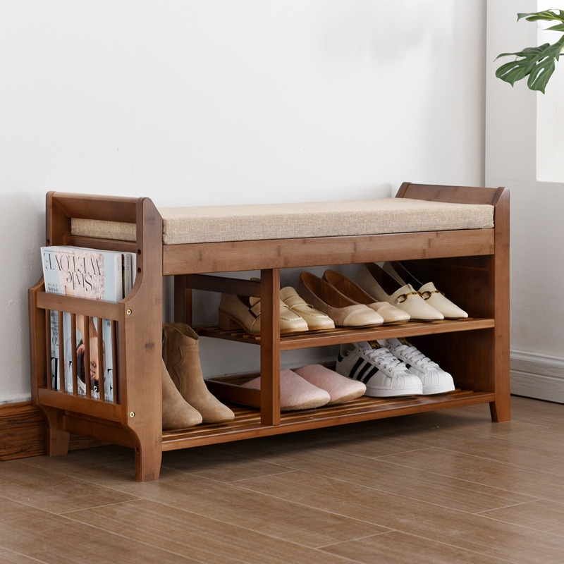 Retro style bamboo shoe cabine - مراجعة Luxury Bags Levels وسعره