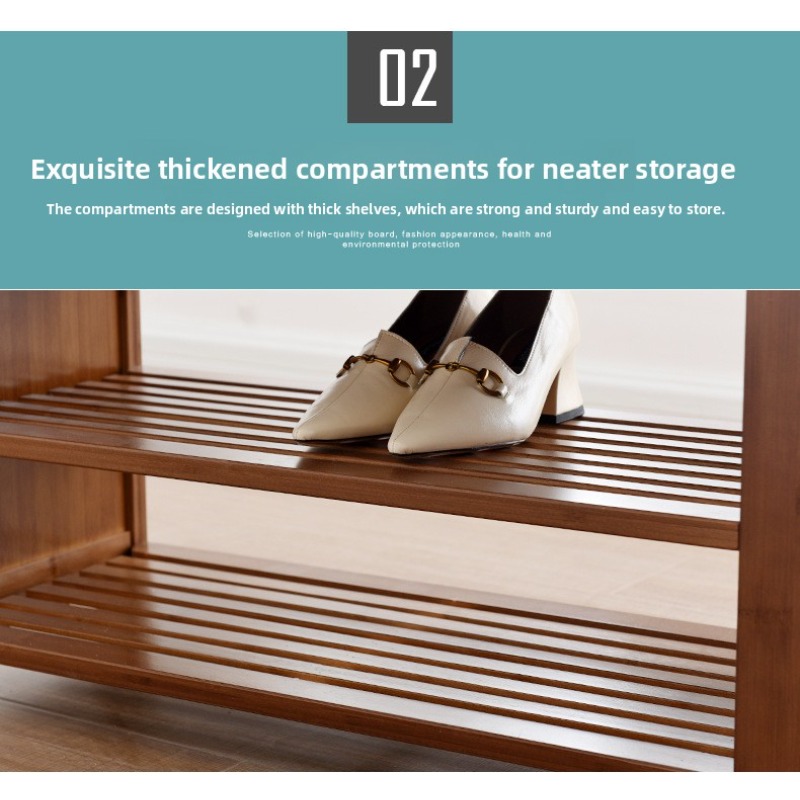 Retro style bamboo shoe cabine - مراجعة Luxury Bags Levels وسعره