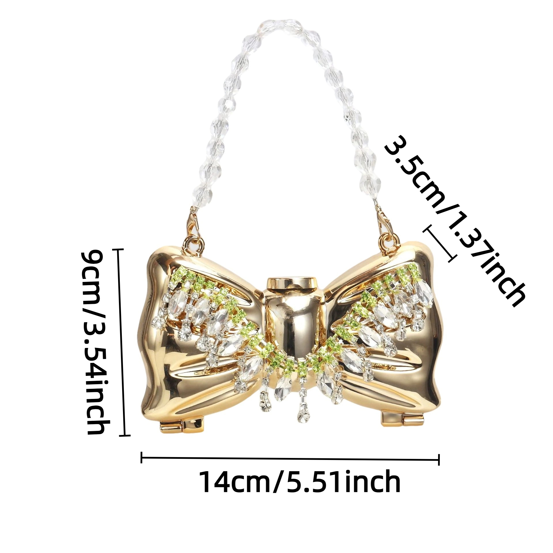 Luxury Fashion Metal Mini Hand - مراجعة Luxury Bags Online وسعره